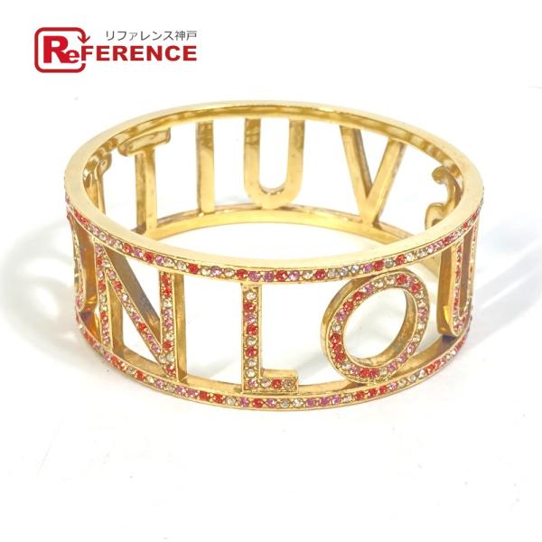 LOUIS VUITTON ルイヴィトン M65690 ブラスレ・ミルエウンヌ ラインストーン バン...