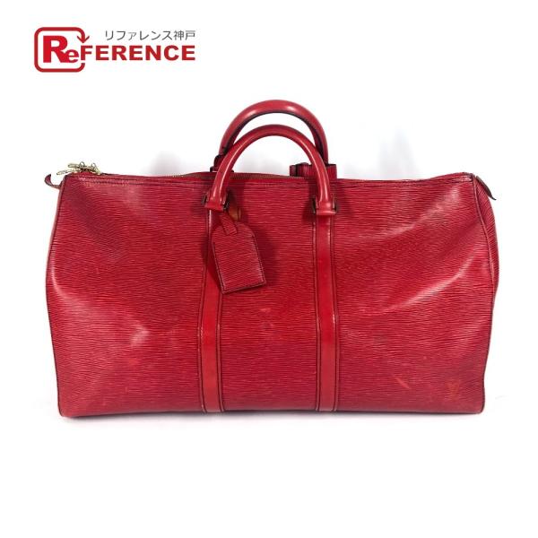 LOUIS VUITTON ルイヴィトン M42967 キーポル50 旅行バッグ トラベルバッグ カ...