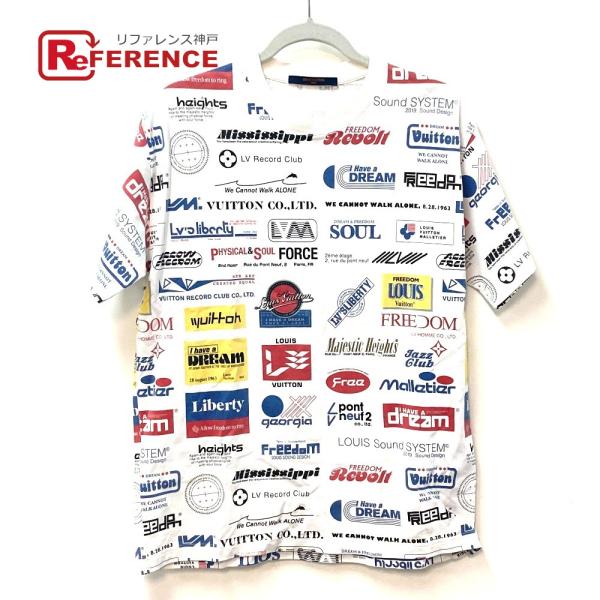 LOUIS VUITTON ルイヴィトン 19AW ロゴ プリント  クルーネック 半袖Ｔシャツ コ...