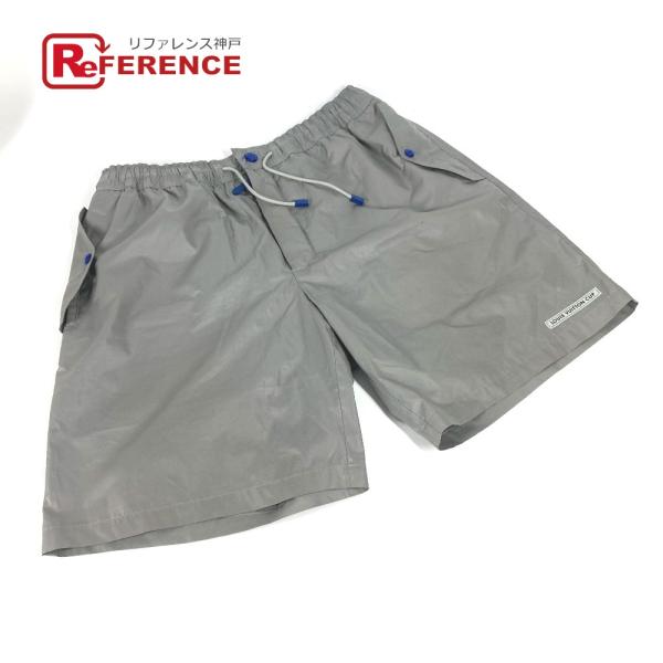 LOUIS VUITTON ルイヴィトン ロゴ ハーフパンツ ボトムス アパレル ズボン 水着 グレ...