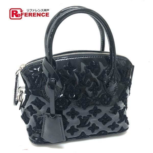 美品 LOUIS VUITTON ルイヴィトン M40770 モノグラム・ヴェルニ ロックイットBB...