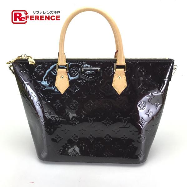 LOUIS VUITTON ルイ・ヴィトン M90163 モンテベロMM モノグラム・ヴェルニ ハン...