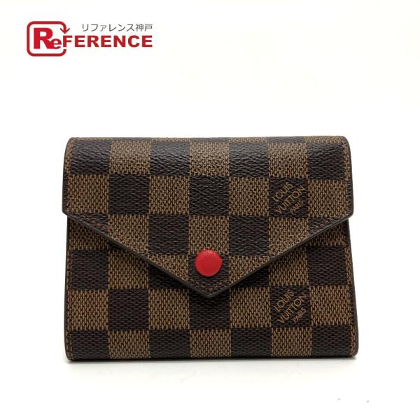 新品同様 LOUIS VUITTON ルイヴィトン N41659 ポルトフォイユ・ヴィクトリーヌ  ...
