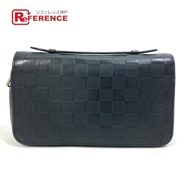 LOUIS VUITTON ルイヴィトン N61254 ダミエアンフィニ ジッピーXL カバン クラ...