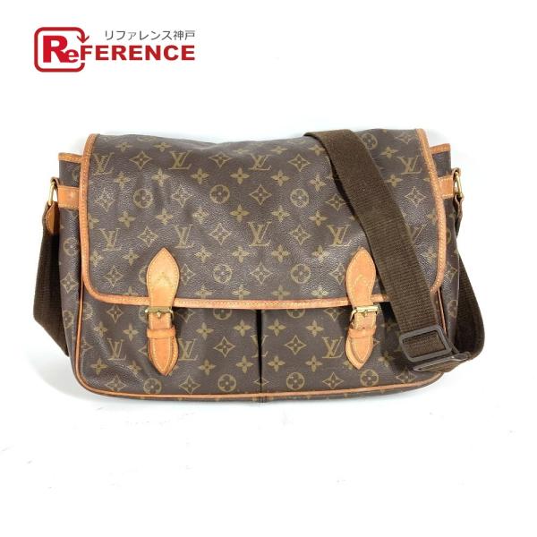 LOUIS VUITTON ルイヴィトン M42246 ジベシエールGM フラップ 斜め掛け カバン...