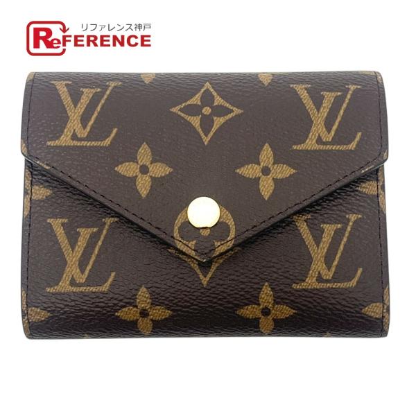 未使用 LOUIS VUITTON ルイヴィトン M62472 ポルトフォイユ・ヴィクトリーヌ 3つ...