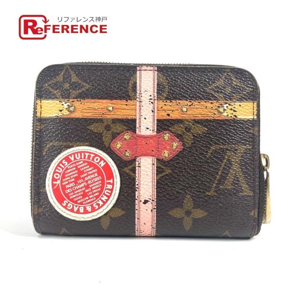 LOUIS VUITTON ルイヴィトン M62617 ジッピー・コインパース 財布  ラウンドファ...