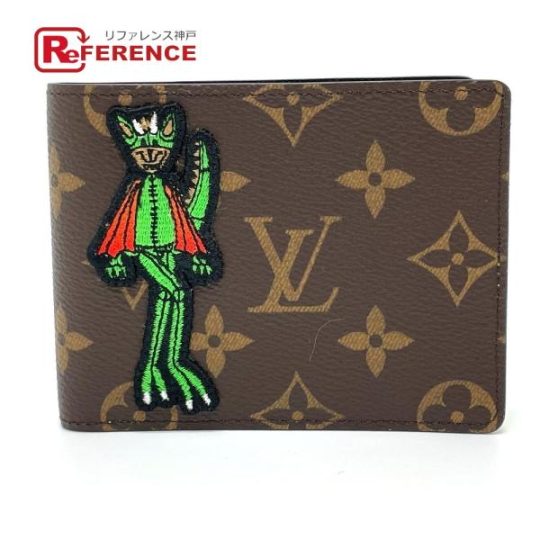 LOUIS VUITTON ルイヴィトン M80156 アニマルモノグラム ポルトフォイユ スレンダ...