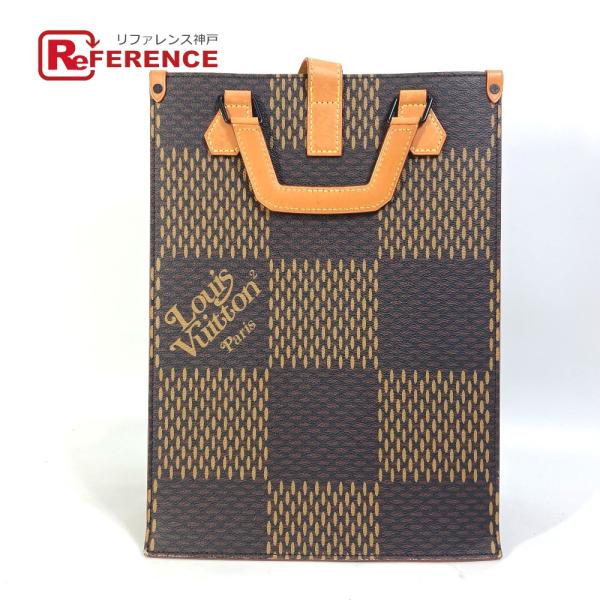 LOUIS VUITTON ルイヴィトン N40355 ミニトート カバン 2WAY ショルダーバッ...