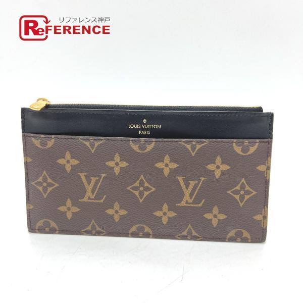 LOUIS VUITTON ルイヴィトン Ｍ80348 スリム パース ファスナー付き 財布 ウォレ...