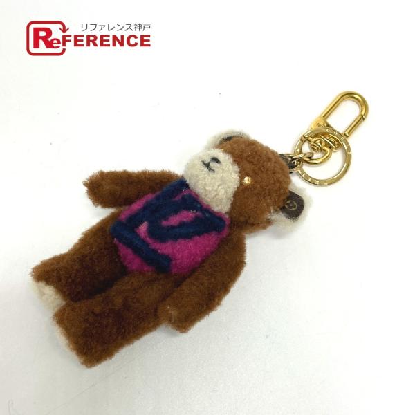 LOUIS VUITTON ルイヴィトン M69854 ポルト クレ LVテディベア バッグチャーム...