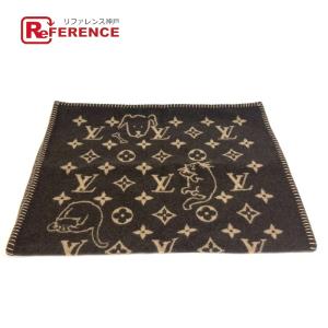 LOUIS VUITTON ルイヴィトン ブランケット プレッド GI0852 ウール