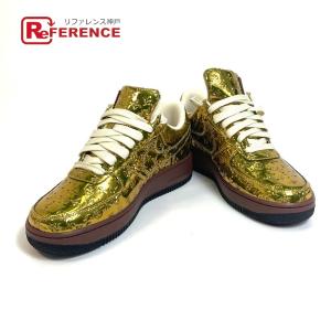 LOUIS VUITTON ルイヴィトン Louis Vuitton Nike Air Force 1 Low By Virgil Abloh Metallic Gold ナイキ エアフォース1 ロー｜reference