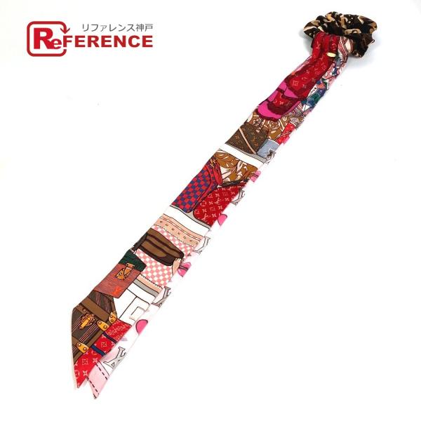 LOUIS VUITTON ルイヴィトン M76741 小物 シュシュ シルクリボン ビーマインドフ...