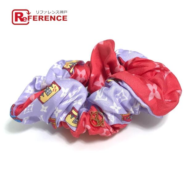 LOUIS VUITTON ルイヴィトン M77692 シュシュセット ミニマル ヘアアクセサリー ...