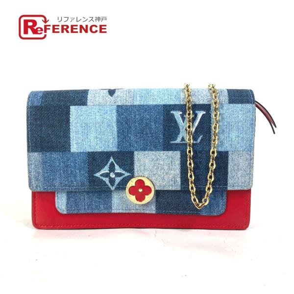 LOUIS VUITTON ルイヴィトン M69036 ポルトフォイユ フロール  チェーンウォレッ...