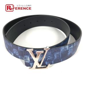 ルイヴィトン M9216 ベルト ダミエコバルト メンズ 80〜90cm