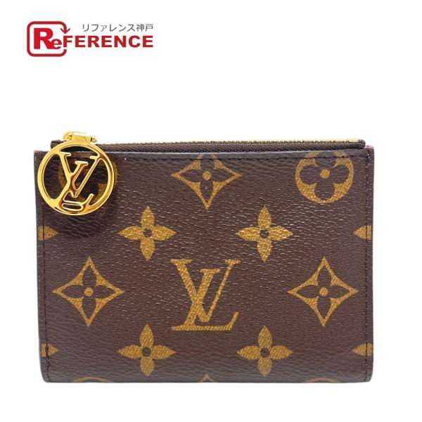 LOUIS VUITTON ルイヴィトン M82383 ポルトフォイユ・リサ ブラウン 二つ折り 財...