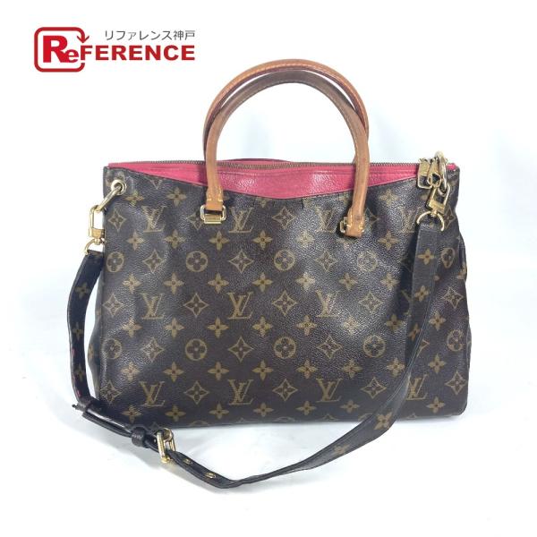 LOUIS VUITTON ルイヴィトン M40466 パラス 2WAYバッグ トートバッグ ショル...