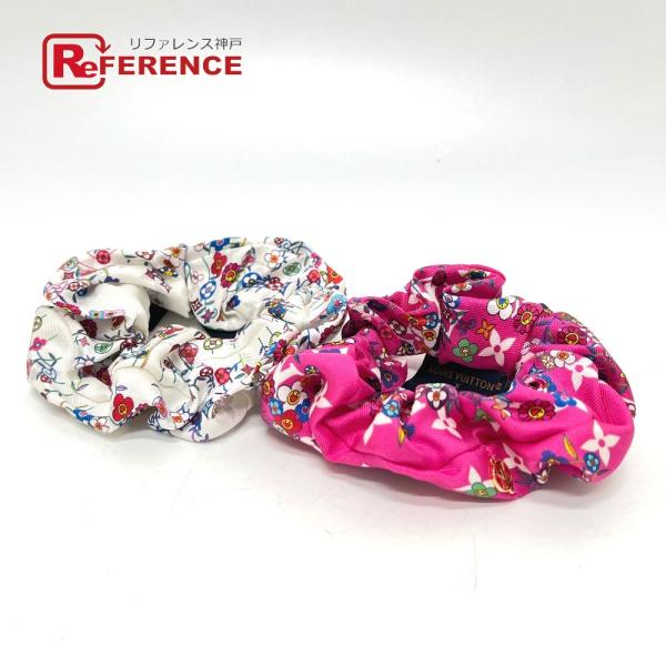 新品同様 LOUIS VUITTON ルイヴィトン M96074 シュシュ セット シュシュ LV ...