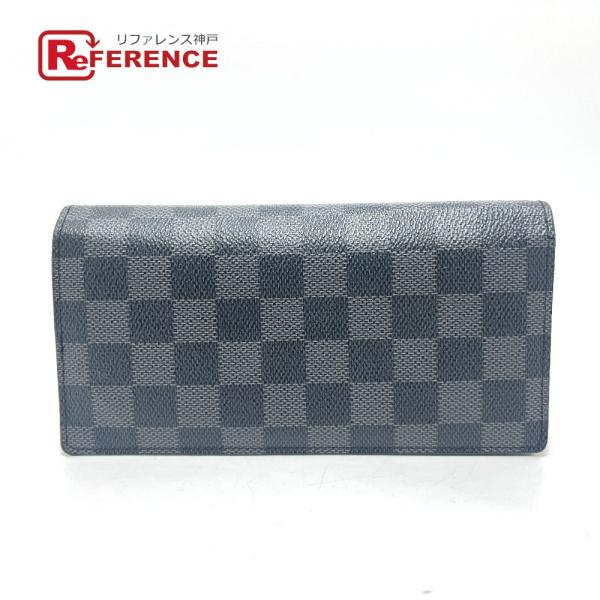 LOUIS VUITTON ルイヴィトン N62665 ポルトフォイユ ブラザ 財布 ウォレット  ...