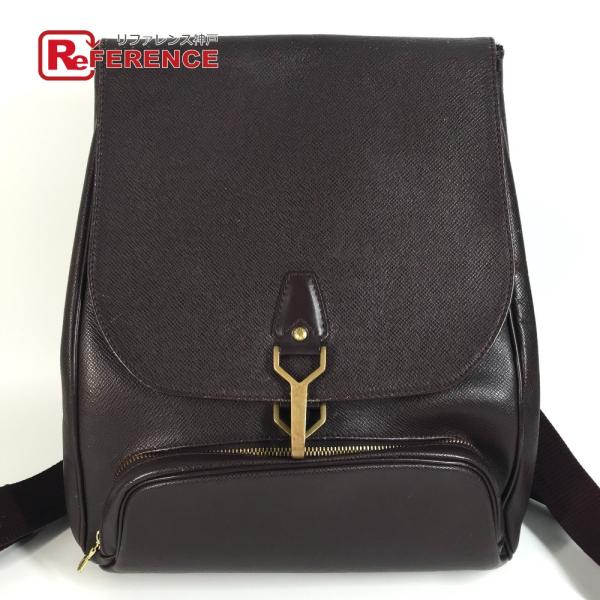 LOUIS VUITTON ルイヴィトン M30176 カシアー バックパック カバン フラップ タ...