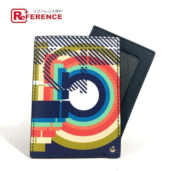 未使用 Salvatore Ferragamo サルヴァトーレフェラガモ ロゴ 名刺入れ パスケース...