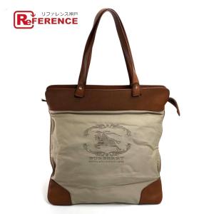 BURBERRY（バーバリー） ノバチェックトートバック PVC × レザー