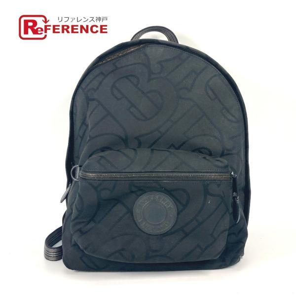 BURBERRY バーバリー 8030714 TB ロゴ バックパック リュックサック ブラック メ...