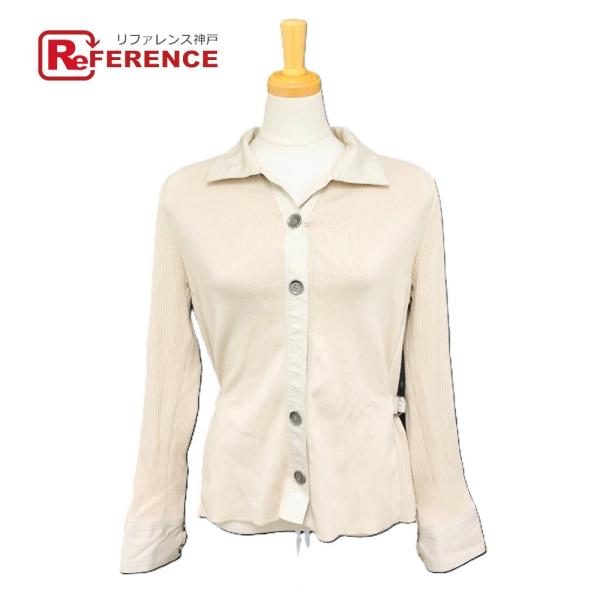 BURBERRY バーバリー チェック 長袖 トップス アパレル  カーディガン ベージュ レディー...