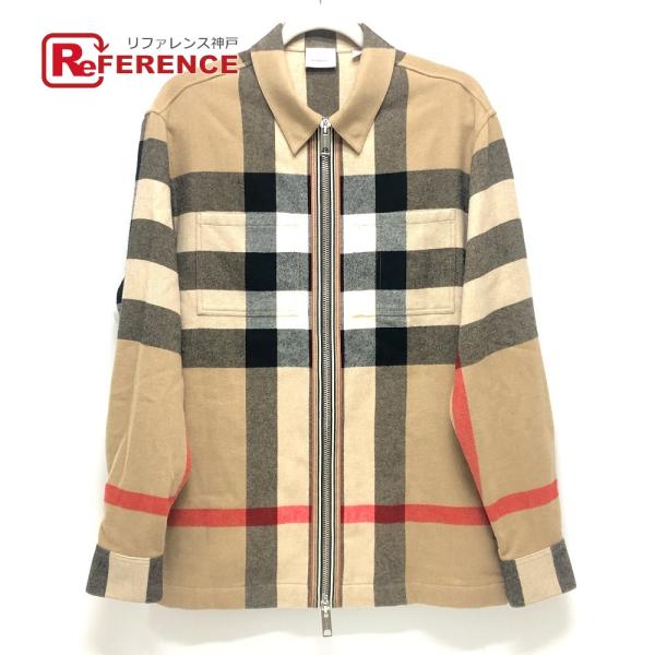 美品 BURBERRY バーバリー 8050135 チェック柄 アパレル アウター シャツジャケット...