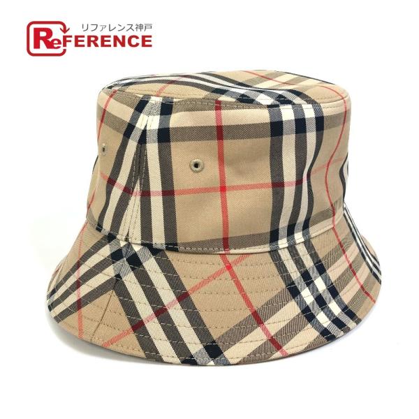 BURBERRY バーバリー 8026927 ヴィンテージチェック バケット ハット コットン ベー...