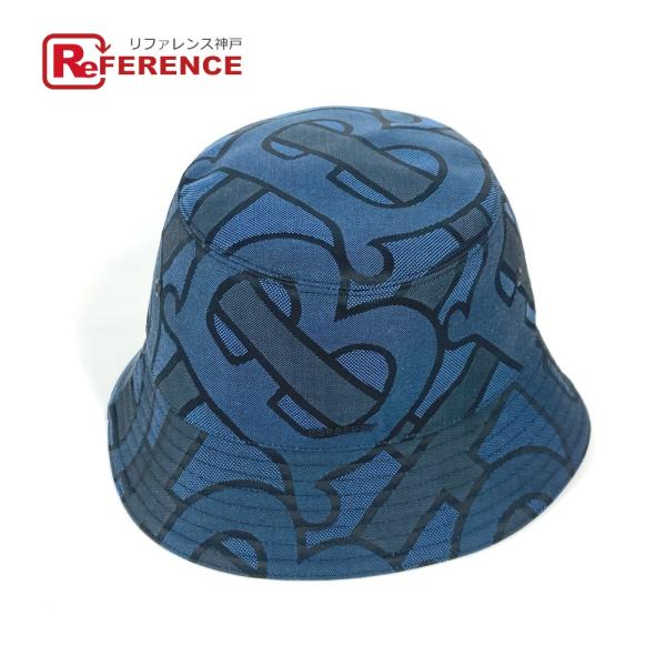 美品 BURBERRY バーバリー 8072726 TBロゴ ハット帽 帽子 バケットハット ボブハ...