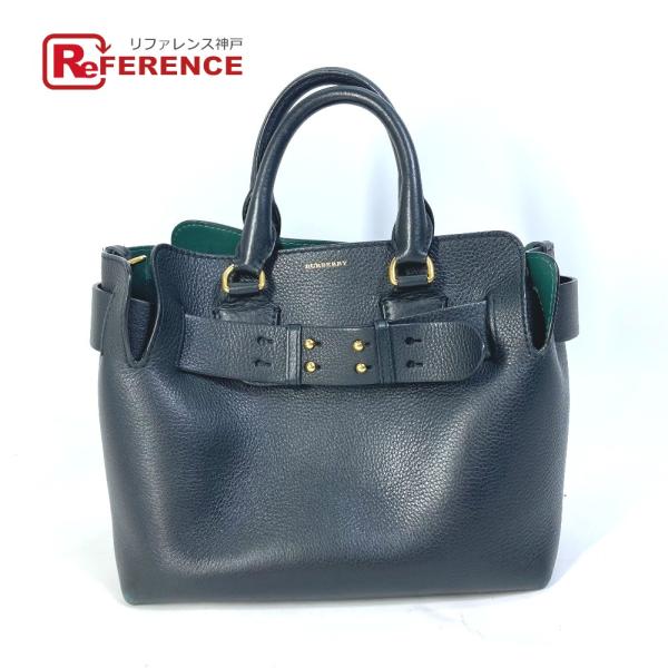 BURBERRY バーバリー 4076733 ロゴ ベルトバッグ 2WAY ハンドバッグ カバン シ...