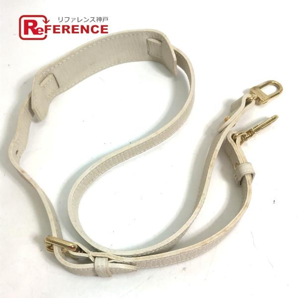 LOUIS VUITTON ルイヴィトン バッグの付属品 スハリ ショルダーストラップ ホワイト レ...