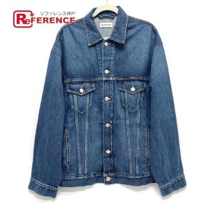 BALENCIAGA バレンシアガ 620750 バッグロゴ オーバーサイズ Gジャン