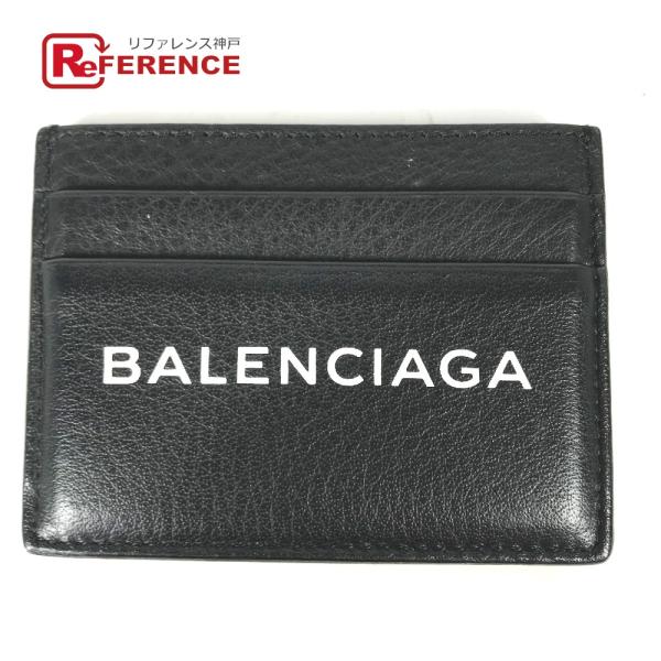 BALENCIAGA バレンシアガ 490620 ロゴ バイカラー 名刺入れ パスケース カードケー...