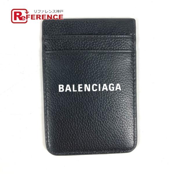 美品 BALENCIAGA バレンシアガ キャッシュ マグネットカードホルダー 名刺入れ パスケース...