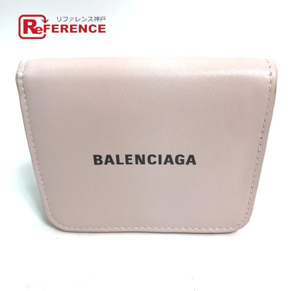 美品 BALENCIAGA バレンシアガ 594216 キャッシュ フラップ付きコイン＆カードホルダ...