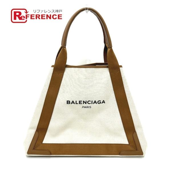 BALENCIAGA バレンシアガ 339936 ネイビーカバスM カバン 肩掛け トートバッグ ベ...