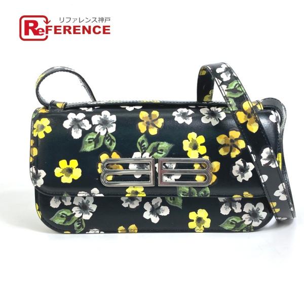 BALENCIAGA バレンシアガ 674693 GOSSIP ゴシップ フラワー 肩掛け 斜め掛け...