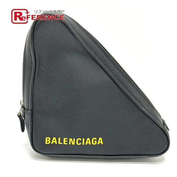 BALENCIAGA バレンシアガ 476976 トライアングル 三角 クラッチバッグ カバン ポー...