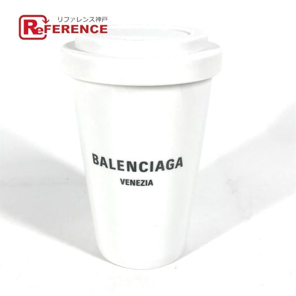 未使用 BALENCIAGA バレンシアガ 666275 ロゴ VENEZIA ベネチア コップ カ...