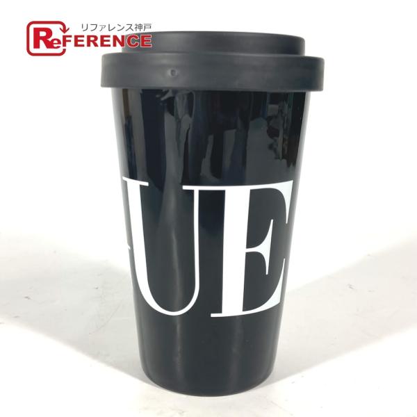 未使用 BALENCIAGA バレンシアガ VOGUE ロゴ コップ カップ 蓋付き 食器 インテリ...