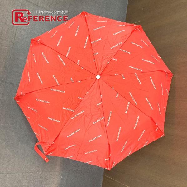 未使用 BALENCIAGA バレンシアガ 不明 ロゴ 折り畳み傘 アンブレラ collette コ...