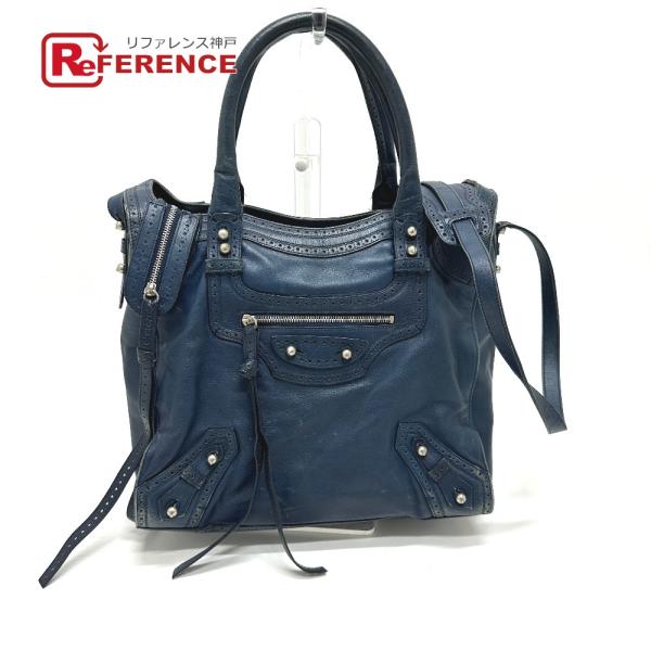 BALENCIAGA バレンシアガ 266434 リヴァシティ ペーパー 2WAY カバン 斜め掛け...