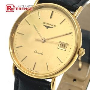 LONGINES ロンジン K18YG無垢 グランドクラシック ラウンド デイト