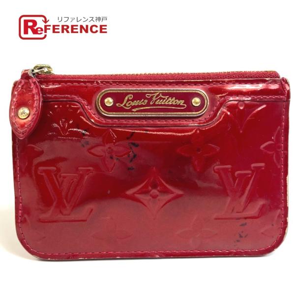 LOUIS VUITTON ルイヴィトン M93559 モノグラムヴェルニ ポシェット クレ NM ...