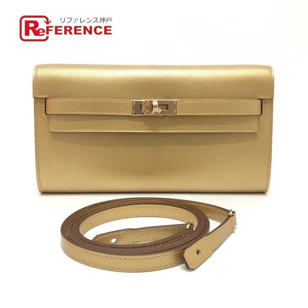 新品 HERMES エルメス H086404CPY9 ケリートゥーゴー G刻印 ウォレット 財布 カ...