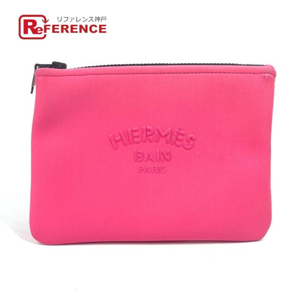 HERMES エルメス ネオバンPM クラッチバッグ カバン メイクポーチ マルチポーチ ポーチ ピ...
